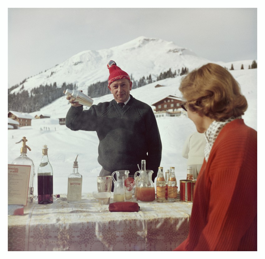 Slim Aarons, Lech ice bar Slim Aarons, Lech ice bar