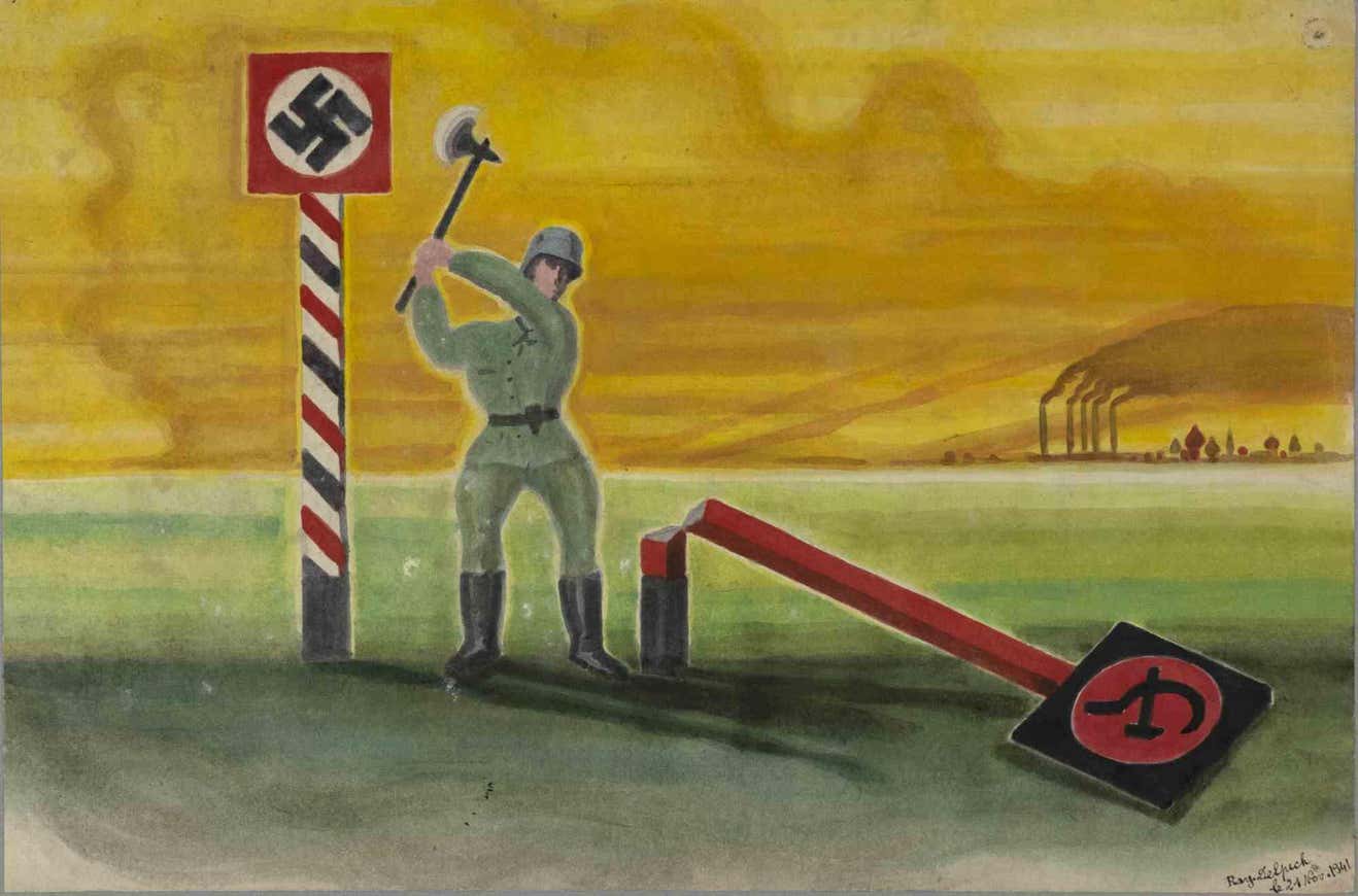 Jean-Raymond Delpech, During the War Jean-Raymond Delpech, During the War