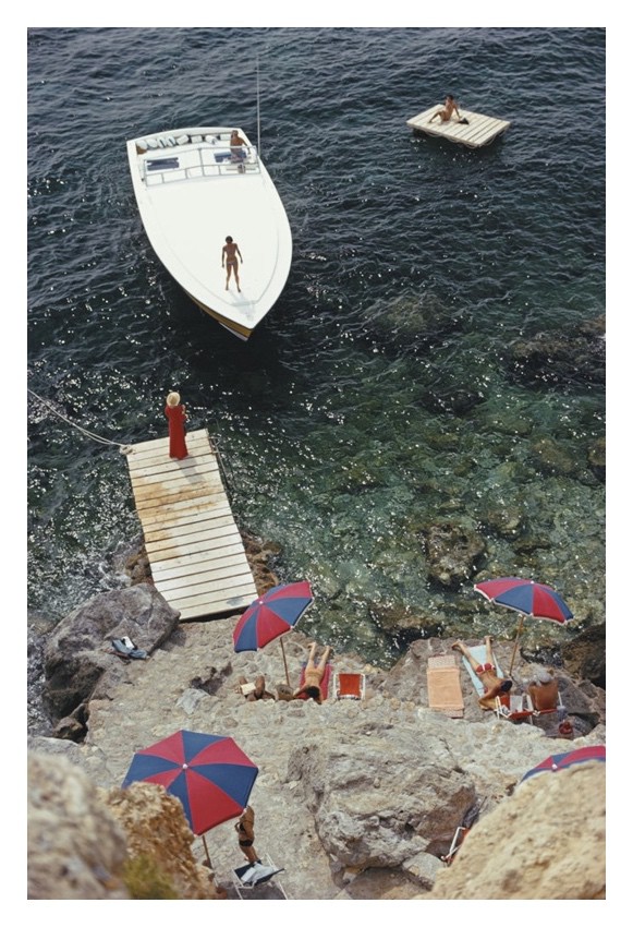 Slim Aarons, Coming Ashore Slim Aarons, Coming Ashore