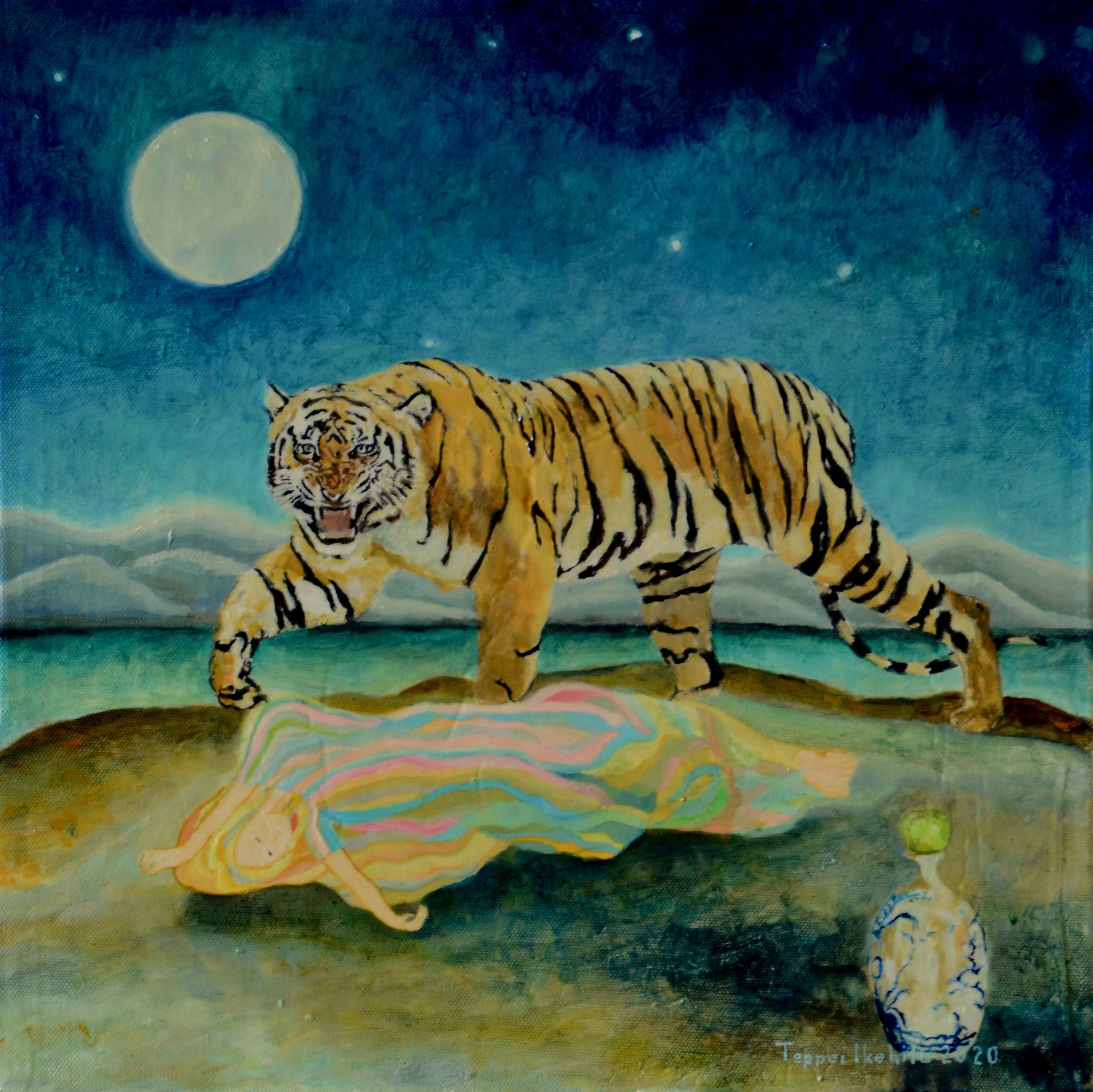 Teppei Ikehila, Lake Rousseau and I am on the Earth Teppei Ikehila, Lake Rousseau and I am on the Earth