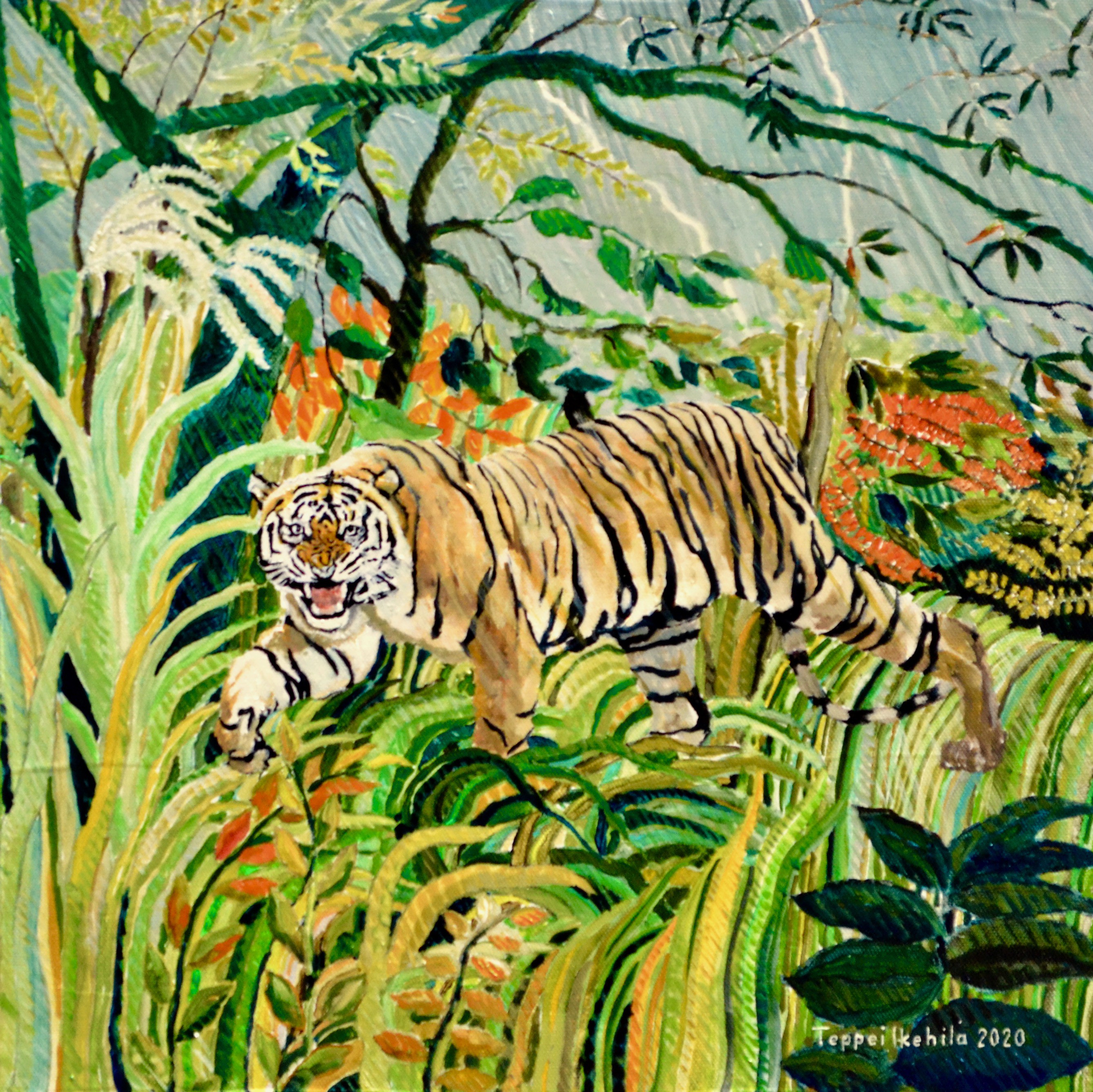 Teppei Ikehila, Rousseau Forest, Rain and Thunder Teppei Ikehila, Rousseau Forest, Rain and Thunder