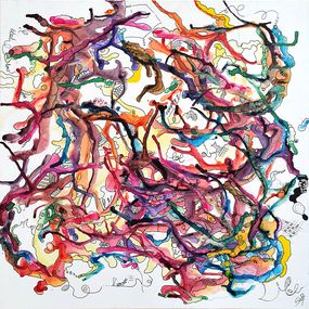 Painting, Histoire d'un soir, Sabrina Viola