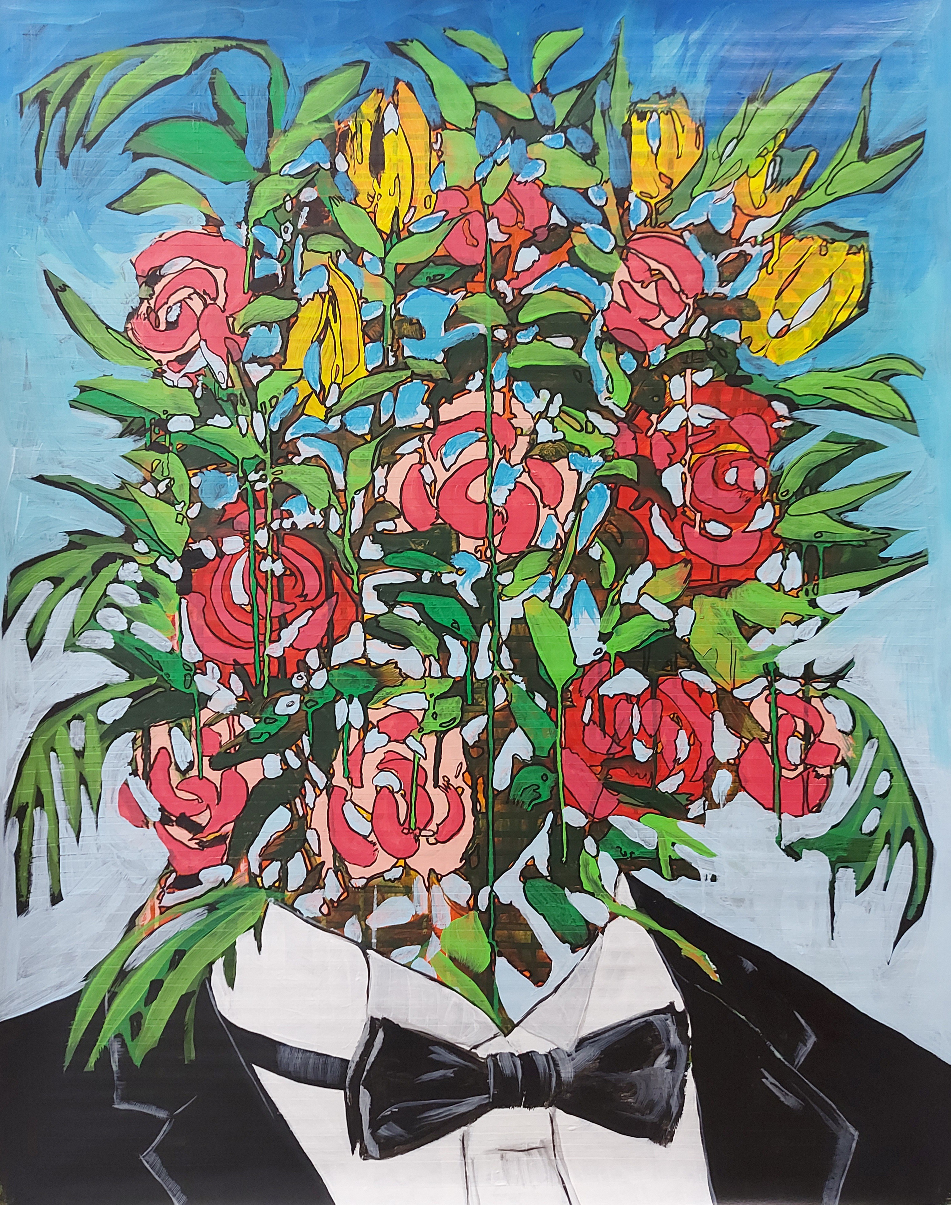 Baptiste Laurent, Monsieur Smoking Flowers Baptiste Laurent, Monsieur Smoking Flowers