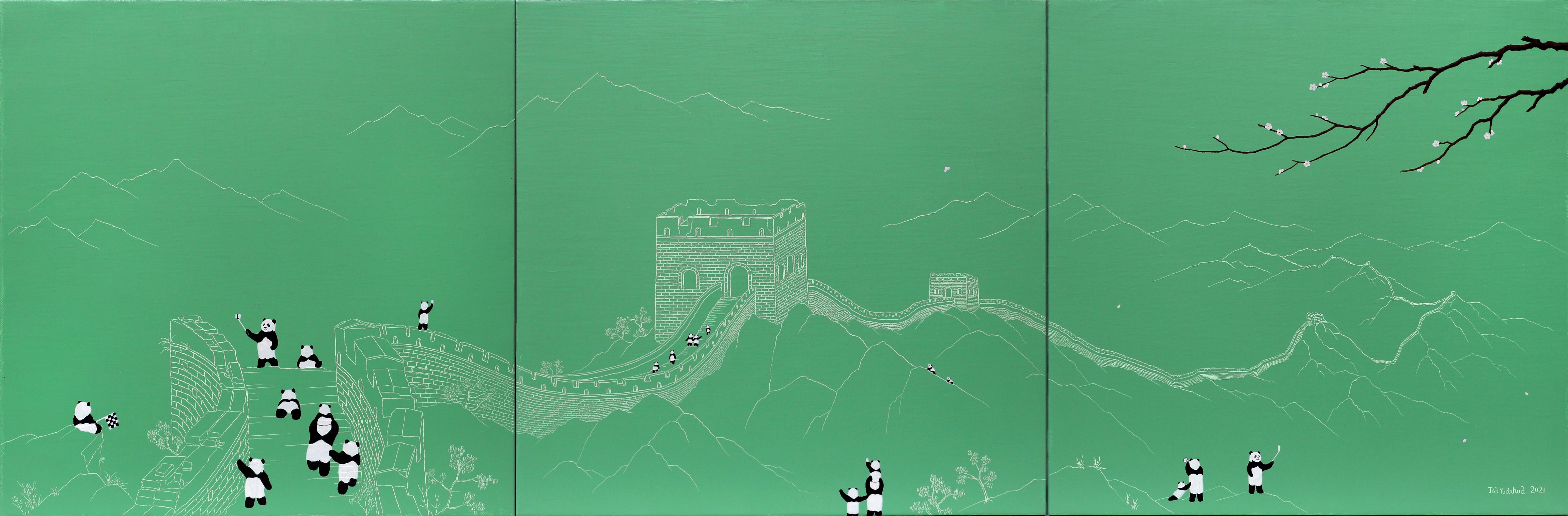 Jia Yuan Hua, Enjoy Spring Jia Yuan Hua, Enjoy Spring