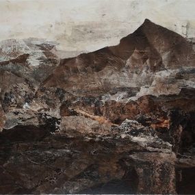 Painting, 1.2018 - série Paysage de montagnes, Stella De Belligny