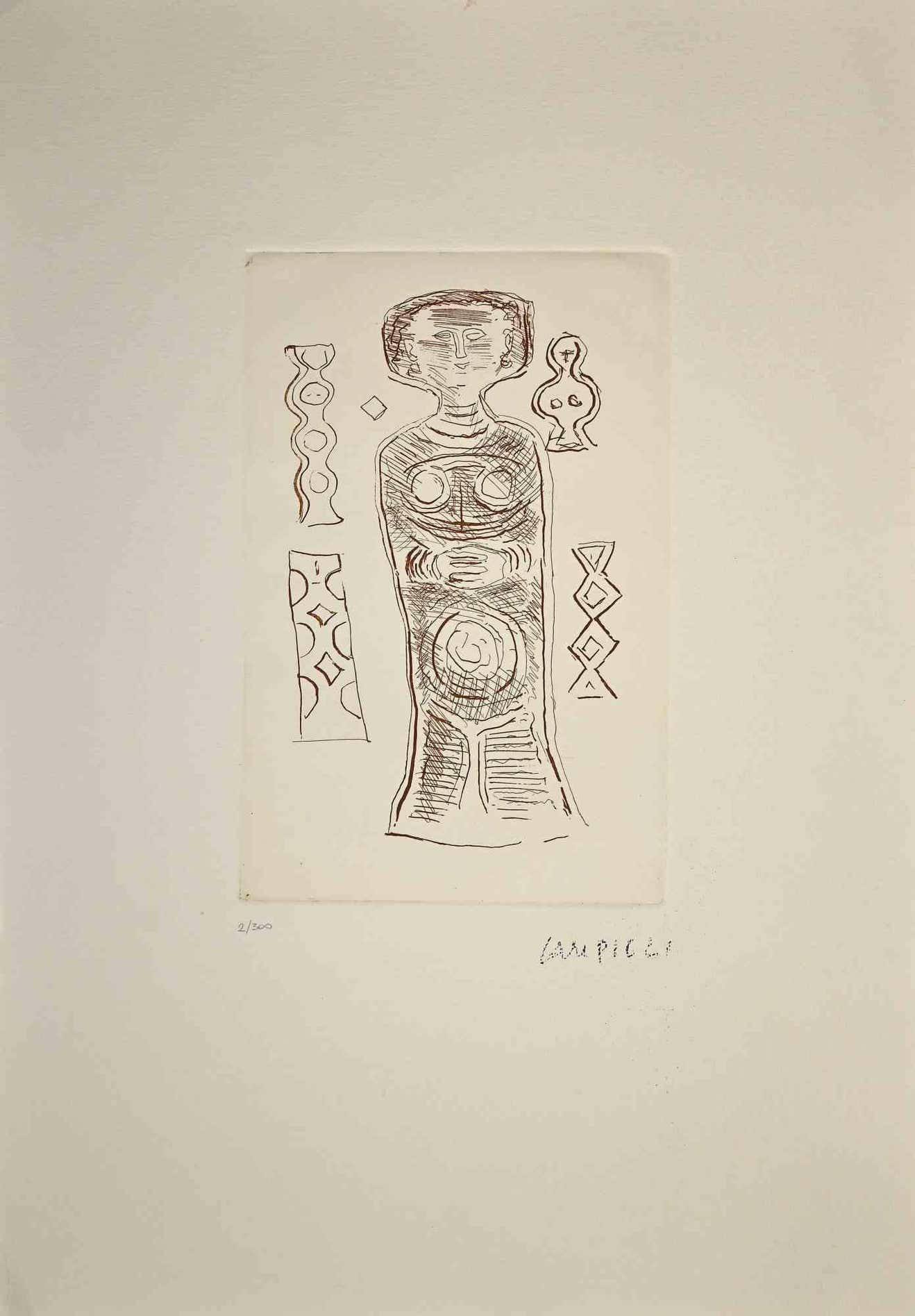 Massimo Campigli, The Idol Massimo Campigli, The Idol