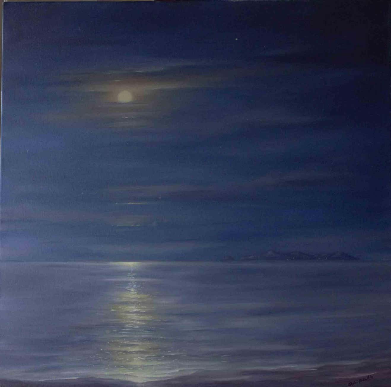 Adriano Bernetti da Vila, Full Moon Over Ponza Adriano Bernetti da Vila, Full Moon Over Ponza