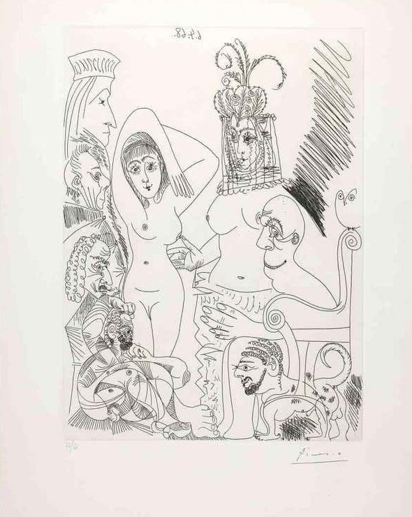 Pablo Picasso, 6 April 1968 Pablo Picasso, 6 April 1968