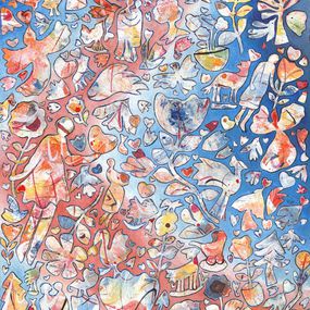 Gemälde, Being is love / 358, Christine Zanella