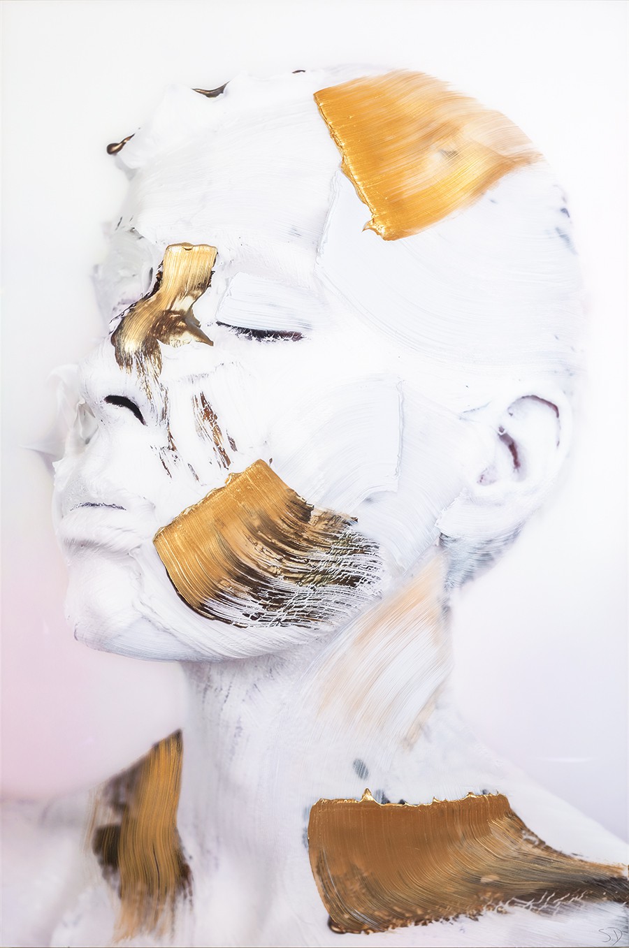 Sophie Derrick, Negate & Gild - White + Bronze #5 Sophie Derrick, Negate & Gild - White + Bronze #5