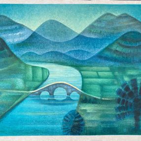Print, Le pont chinois, Louis Toffoli