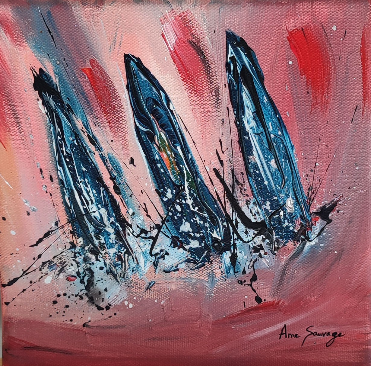 Âme Sauvage, Les voiles bleues Âme Sauvage, Les voiles bleues