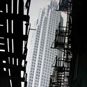 Peinture, Empire State, Alain Bertrand