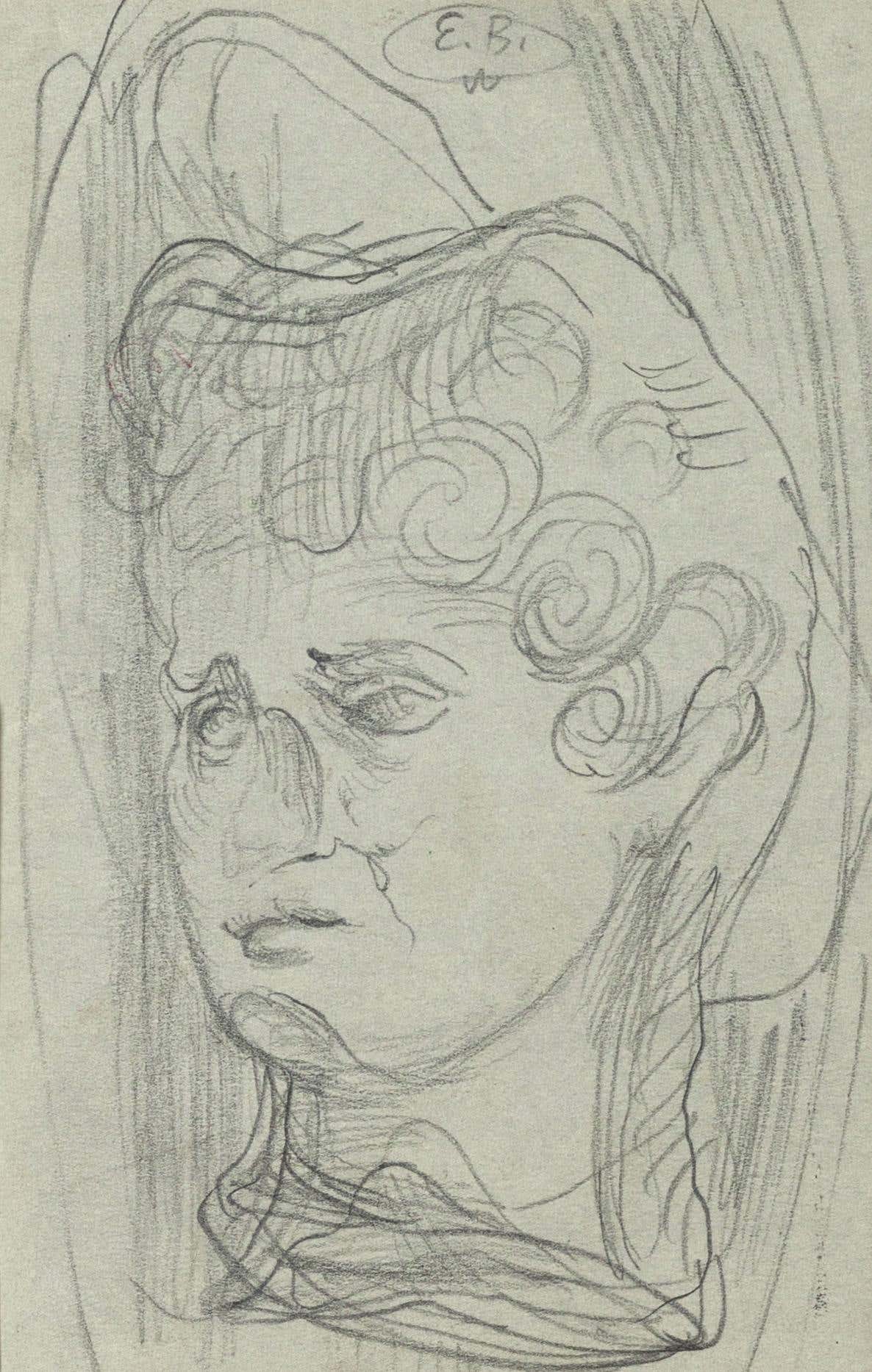 Eugene Berman, Masked Head Eugene Berman, Masked Head