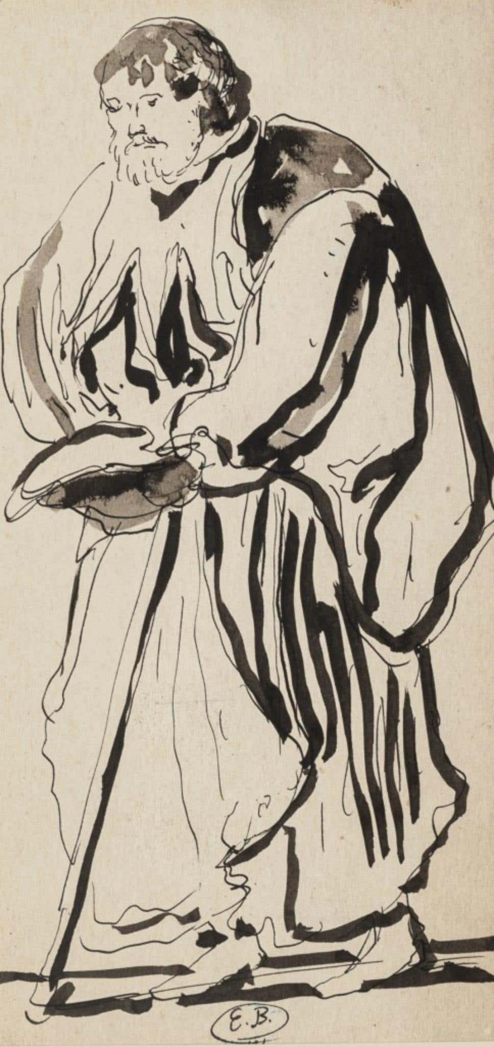 Eugene Berman, Theatrical Figure Eugene Berman, Theatrical Figure