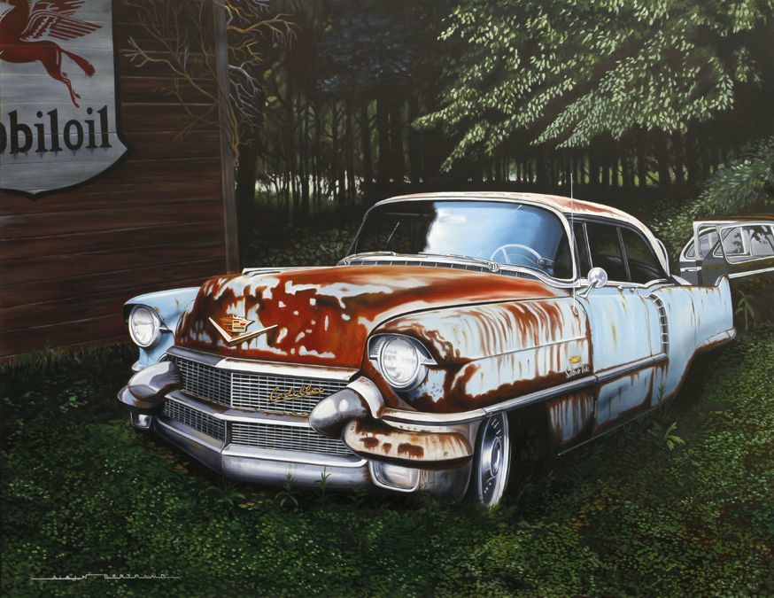 Alain Bertrand, Cadillac en sous bois Alain Bertrand, Cadillac en sous bois