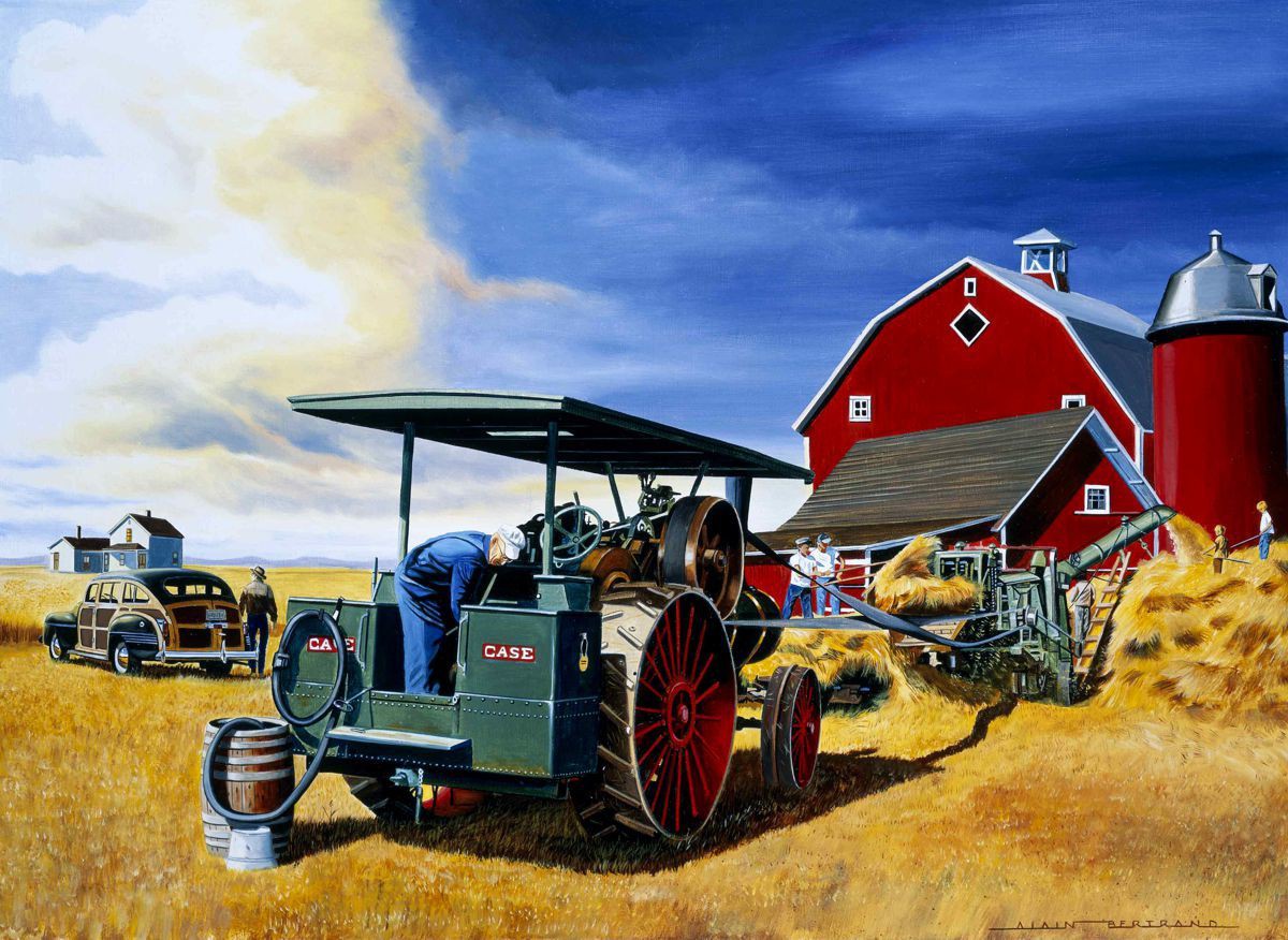 Alain Bertrand, Farmer before the storm Alain Bertrand, Farmer before the storm
