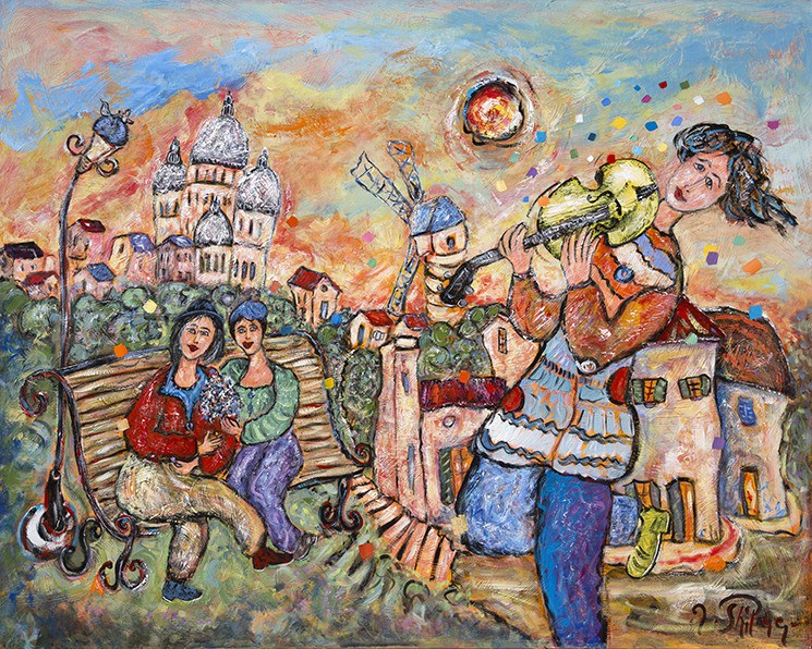 Yvan Philmer, Les amants de Montmartre Yvan Philmer, Les amants de Montmartre