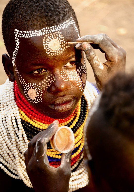 Faie Davis, Spotty face beauty, Photography on Canson paper	
