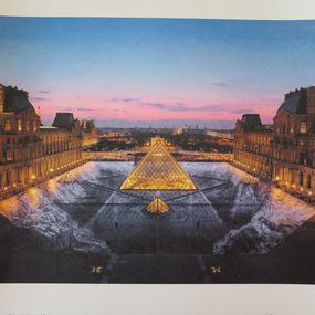 Print, JR au Louvre, 29 Mars 2019, Paris, France (19h45), JR