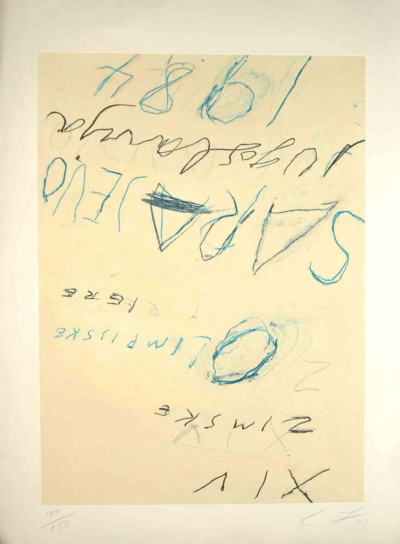 Cy Twombly, Sarajevo Winter Olympic Games Cy Twombly, Sarajevo Winter Olympic Games