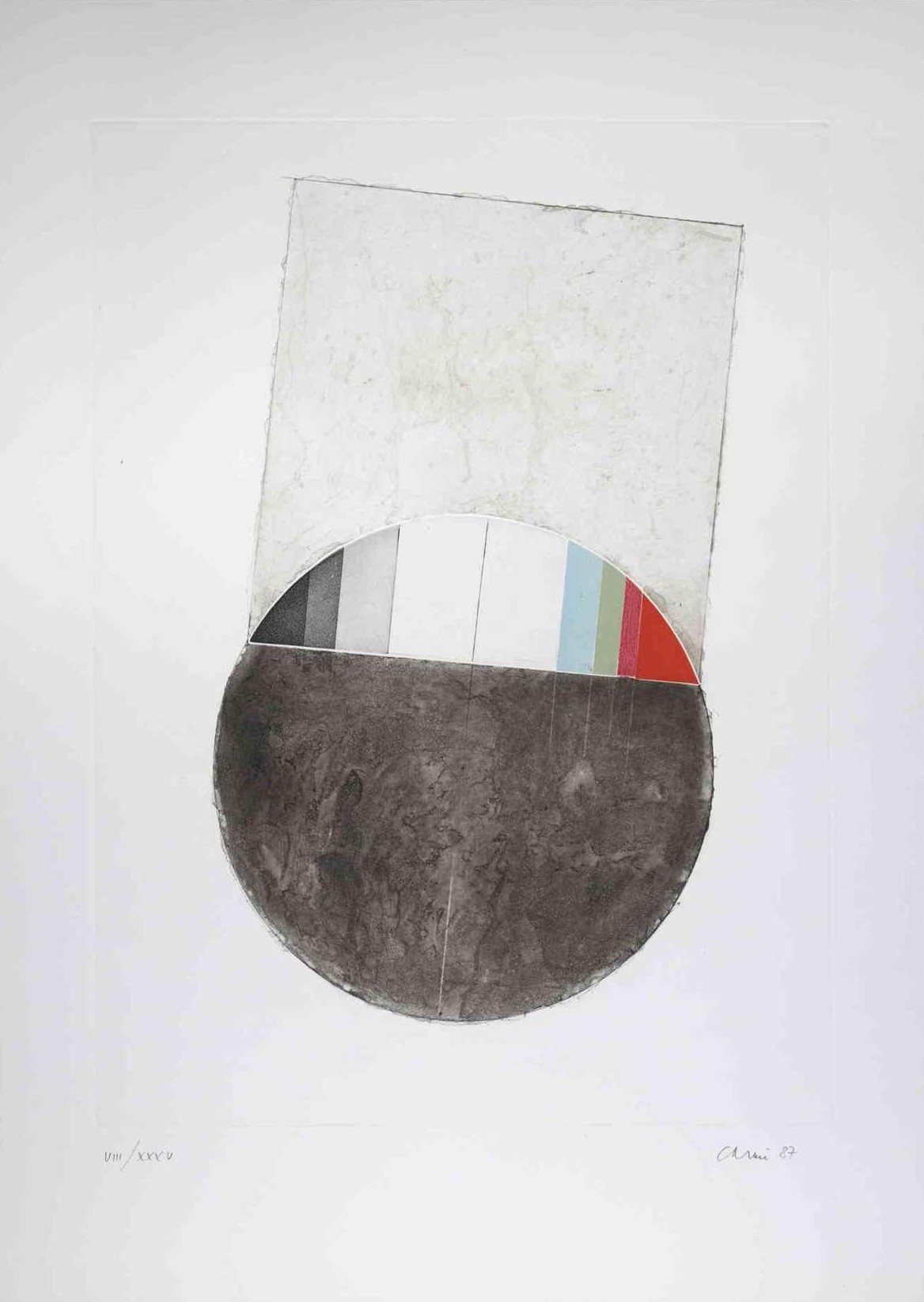 Eugenio Carmi, Abstract Composition Eugenio Carmi, Abstract Composition