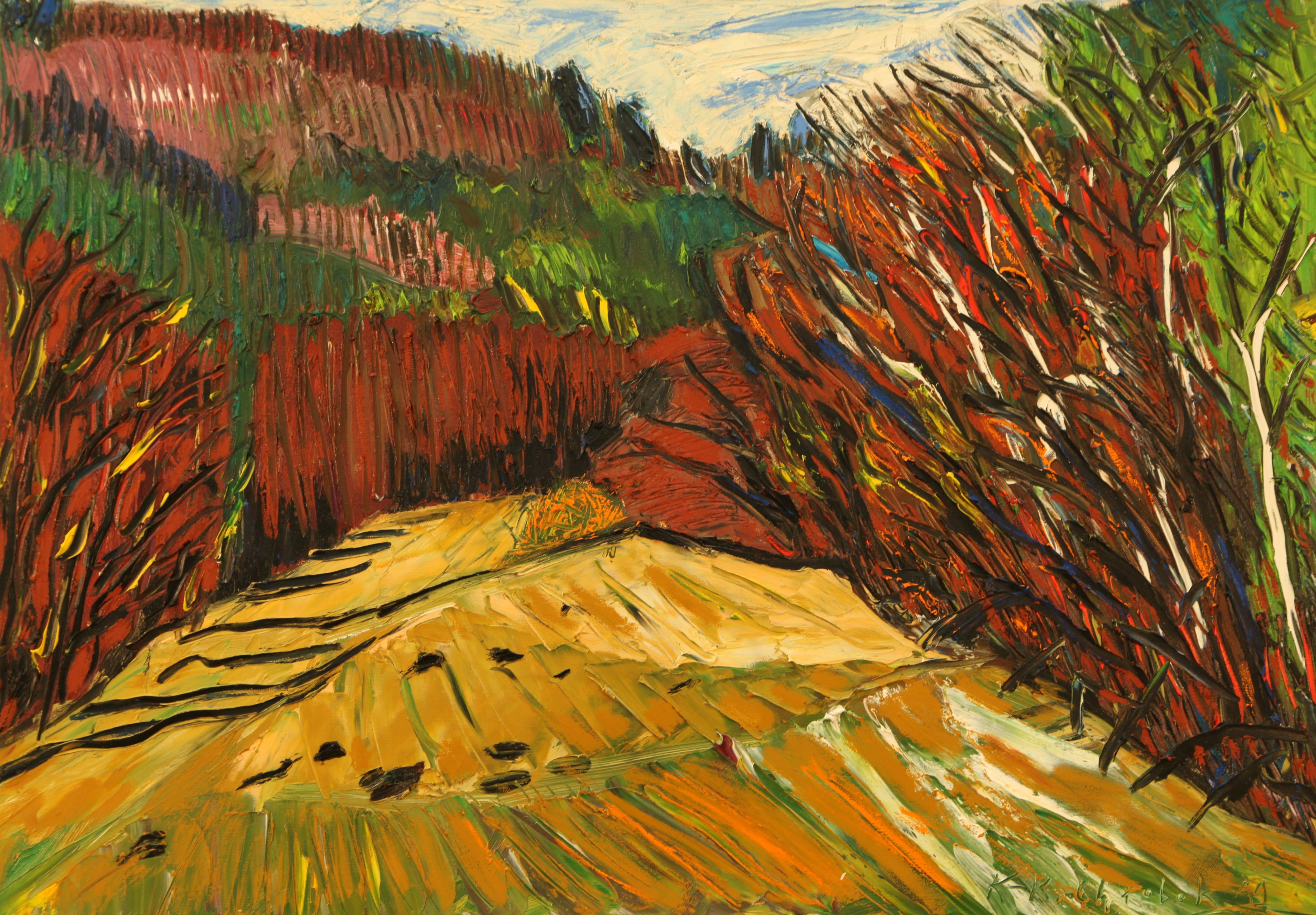 Karl-Karol Chrobok, Early spring landscape Karl-Karol Chrobok, Early spring landscape