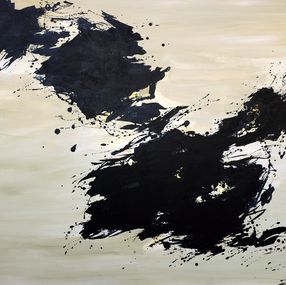 Painting, It's a hard rain, Diane de Cicco