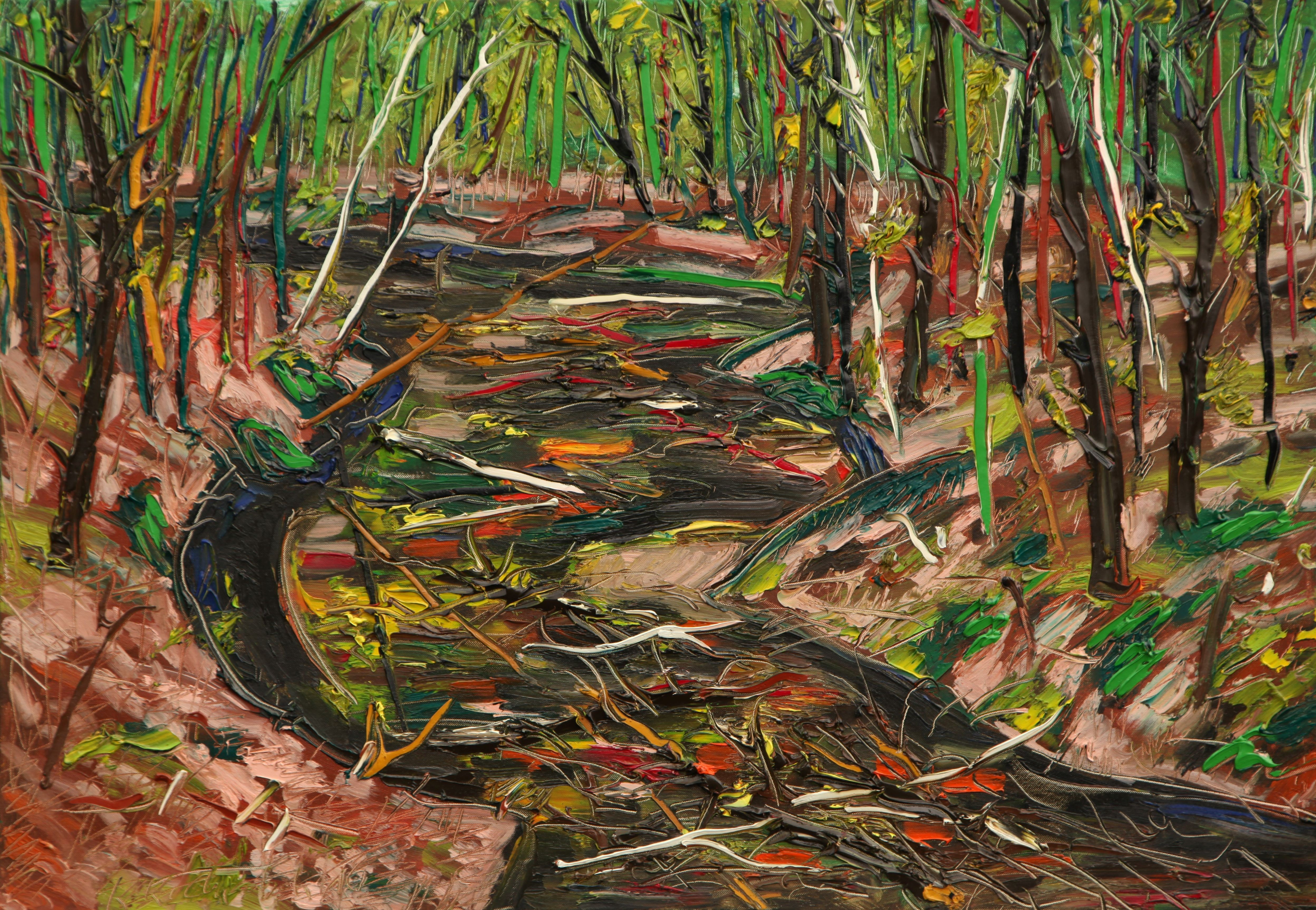 Karl-Karol Chrobok, At the creek - Hasbruch no.2 Karl-Karol Chrobok, At the creek - Hasbruch no.2
