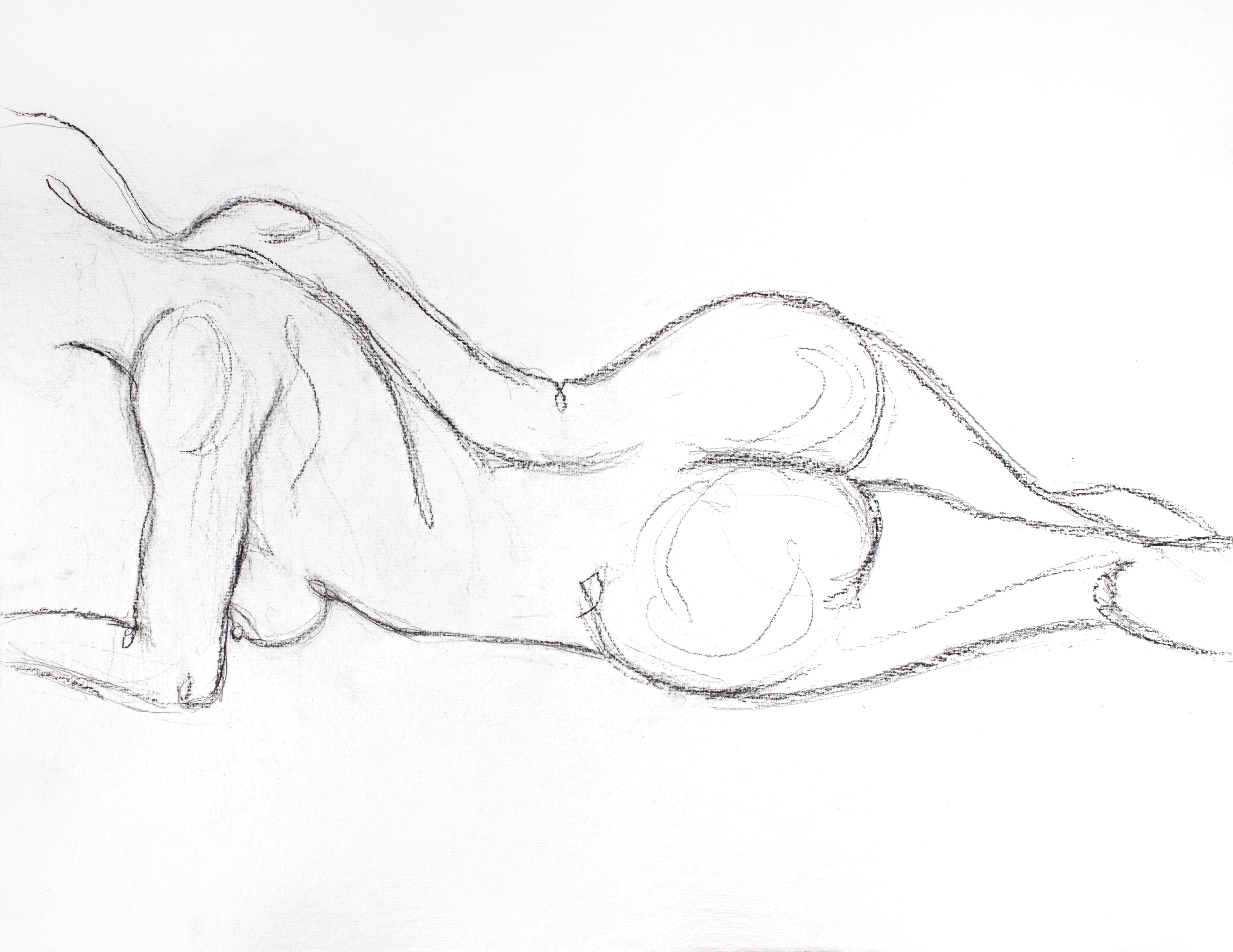 Elizabeth Becker, Figure Sketch No. 9 Elizabeth Becker, Figure Sketch No. 9