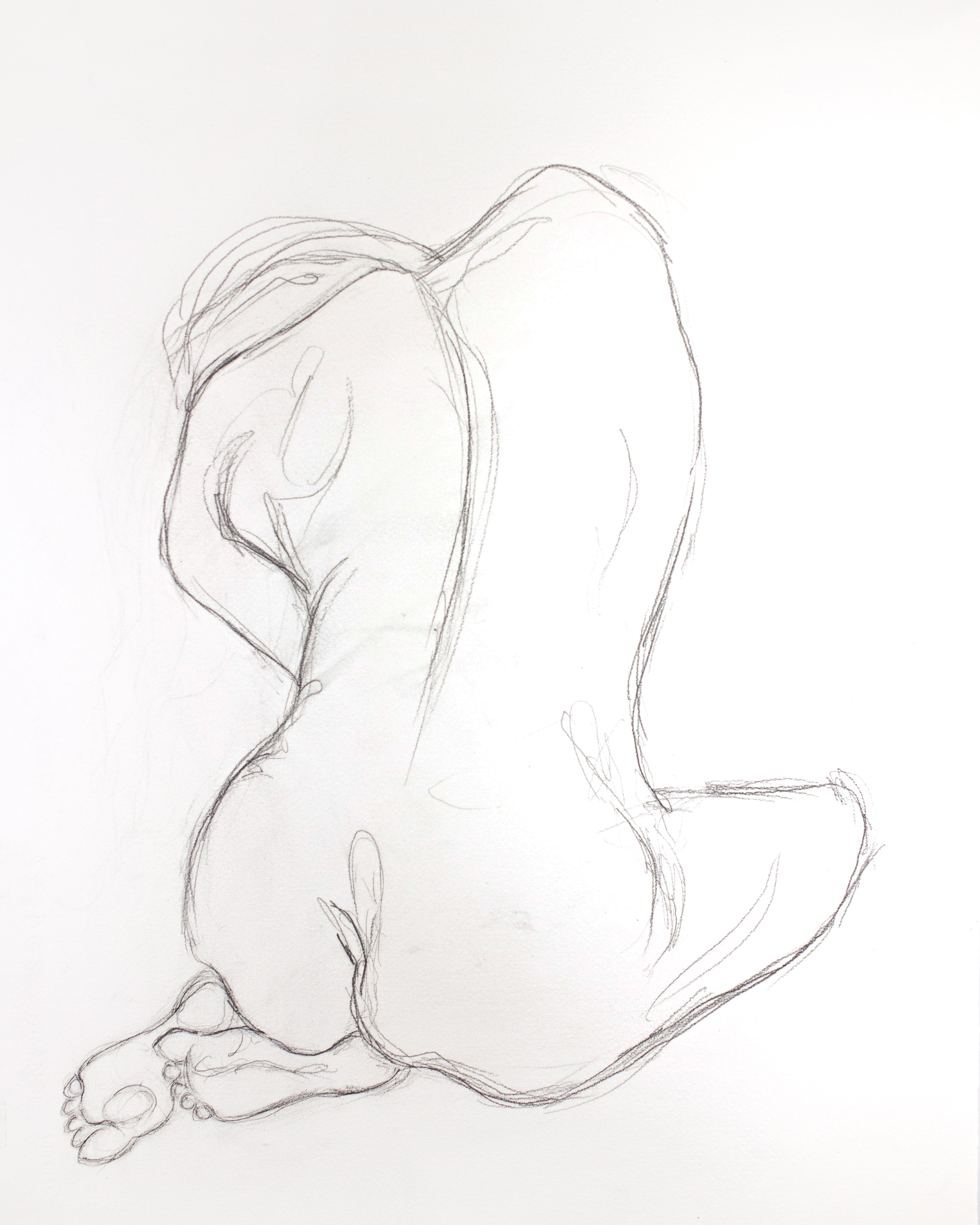 Elizabeth Becker, Figure Sketch No. 12 Elizabeth Becker, Figure Sketch No. 12
