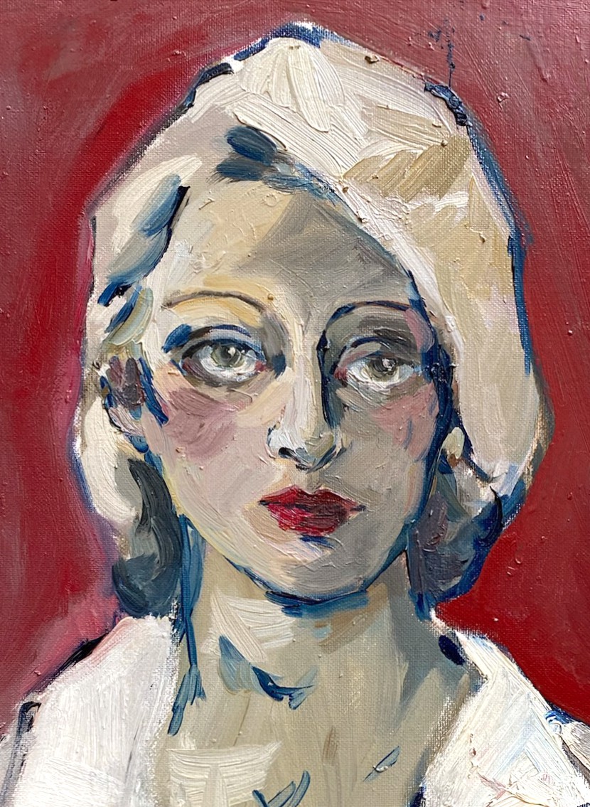 Autoportrait by Joanna Wojtowicz, 2021 | Painting | Artsper (1359900)