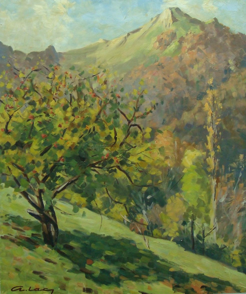 André Lac, Pommier dans l’Ariège André Lac, Pommier dans l’Ariège