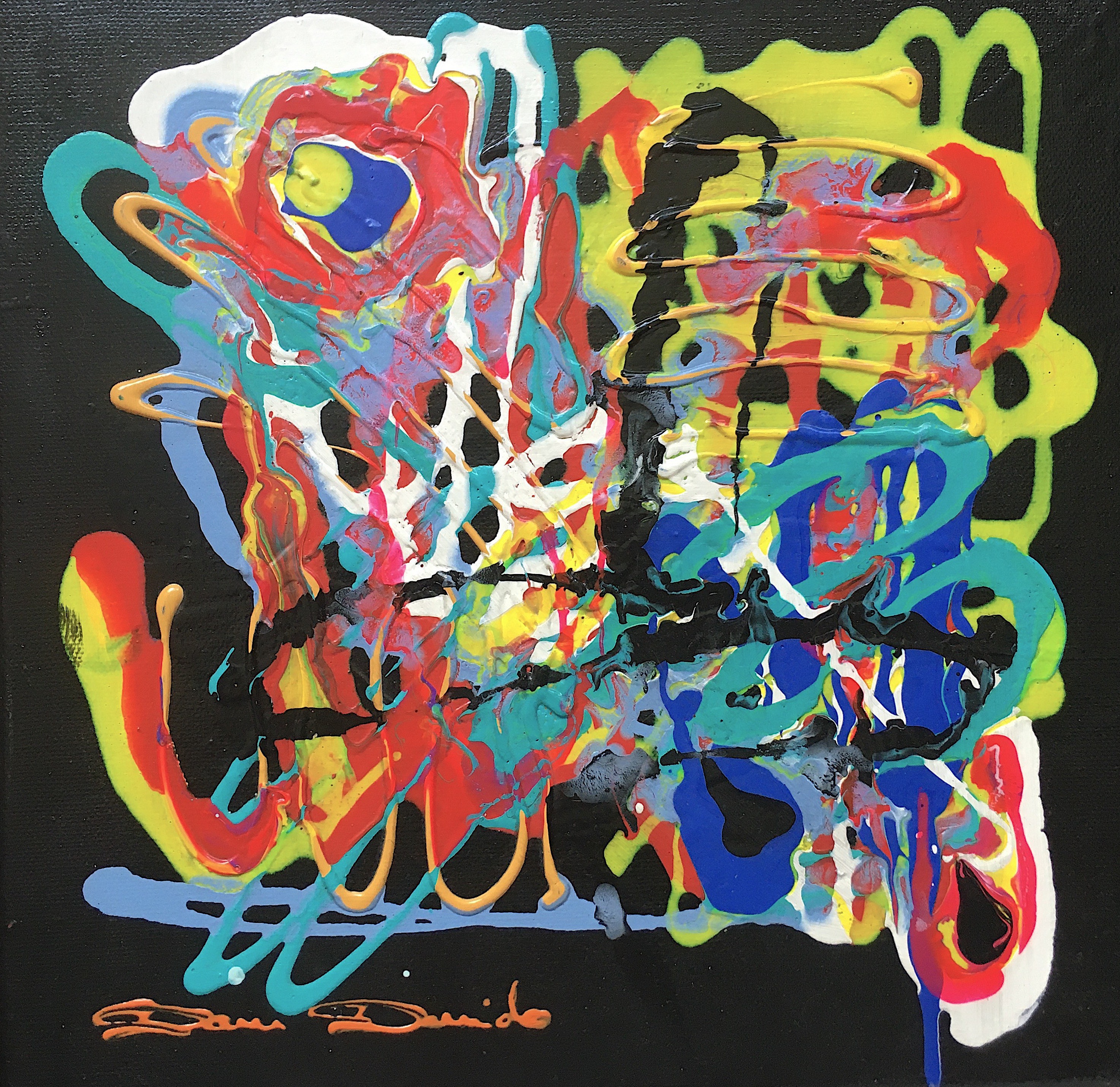 Dam Domido, Yellow graff Dam Domido, Yellow graff