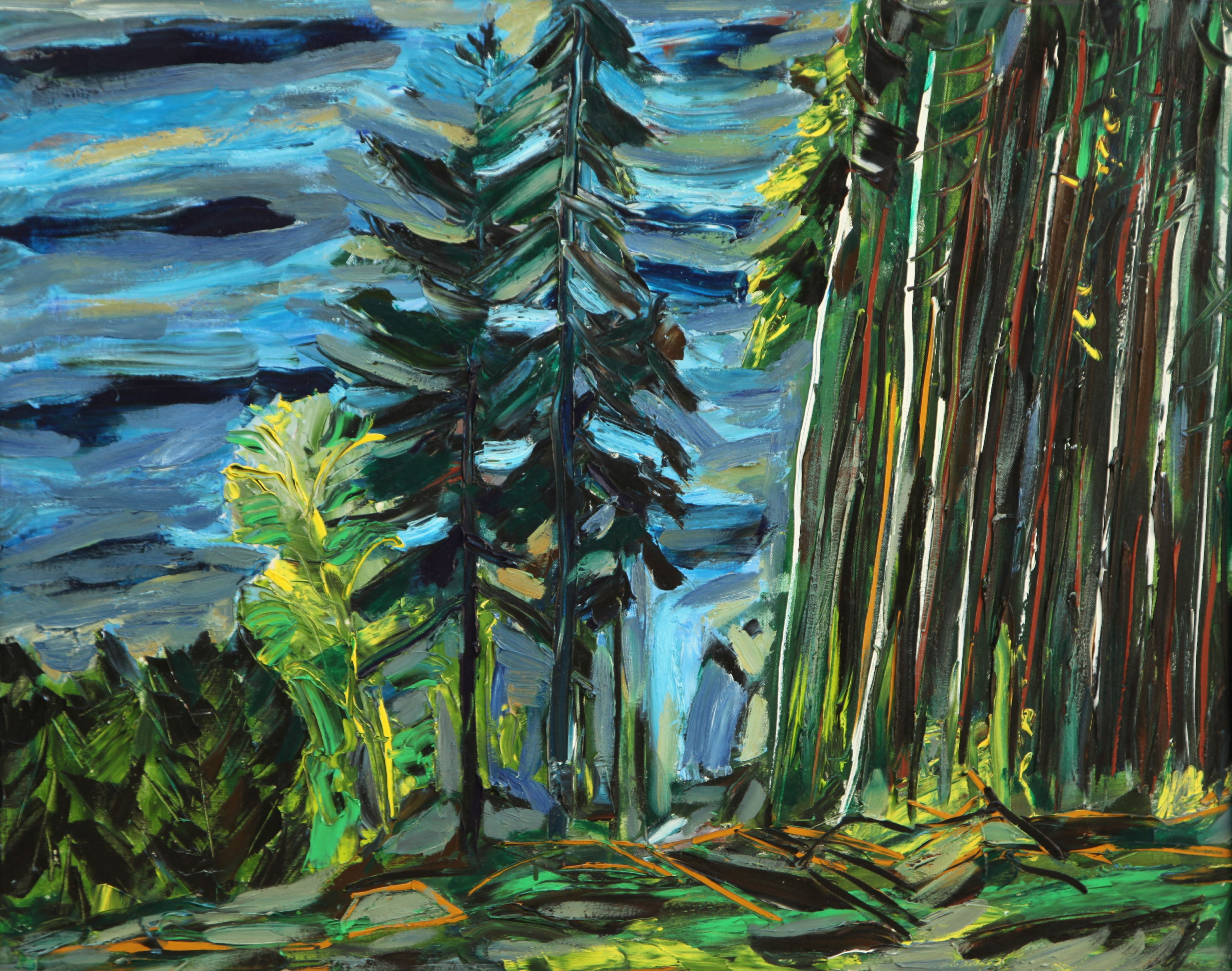 Karl-Karol Chrobok, In the evening - rainy day Karl-Karol Chrobok, In the evening - rainy day