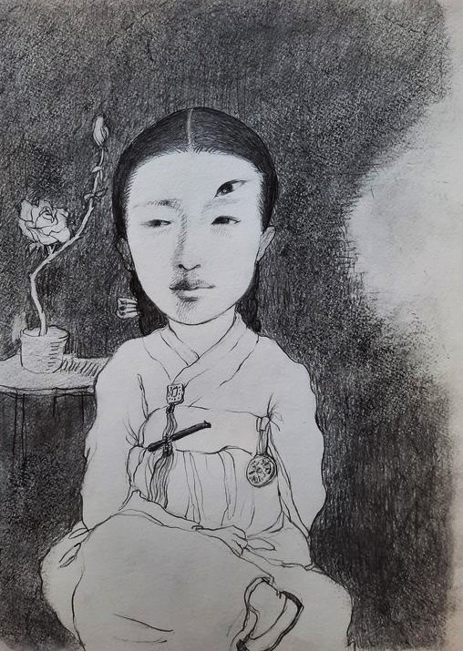 Sounya Whang, Portrait Femme coréenne Sounya Whang, Portrait Femme coréenne