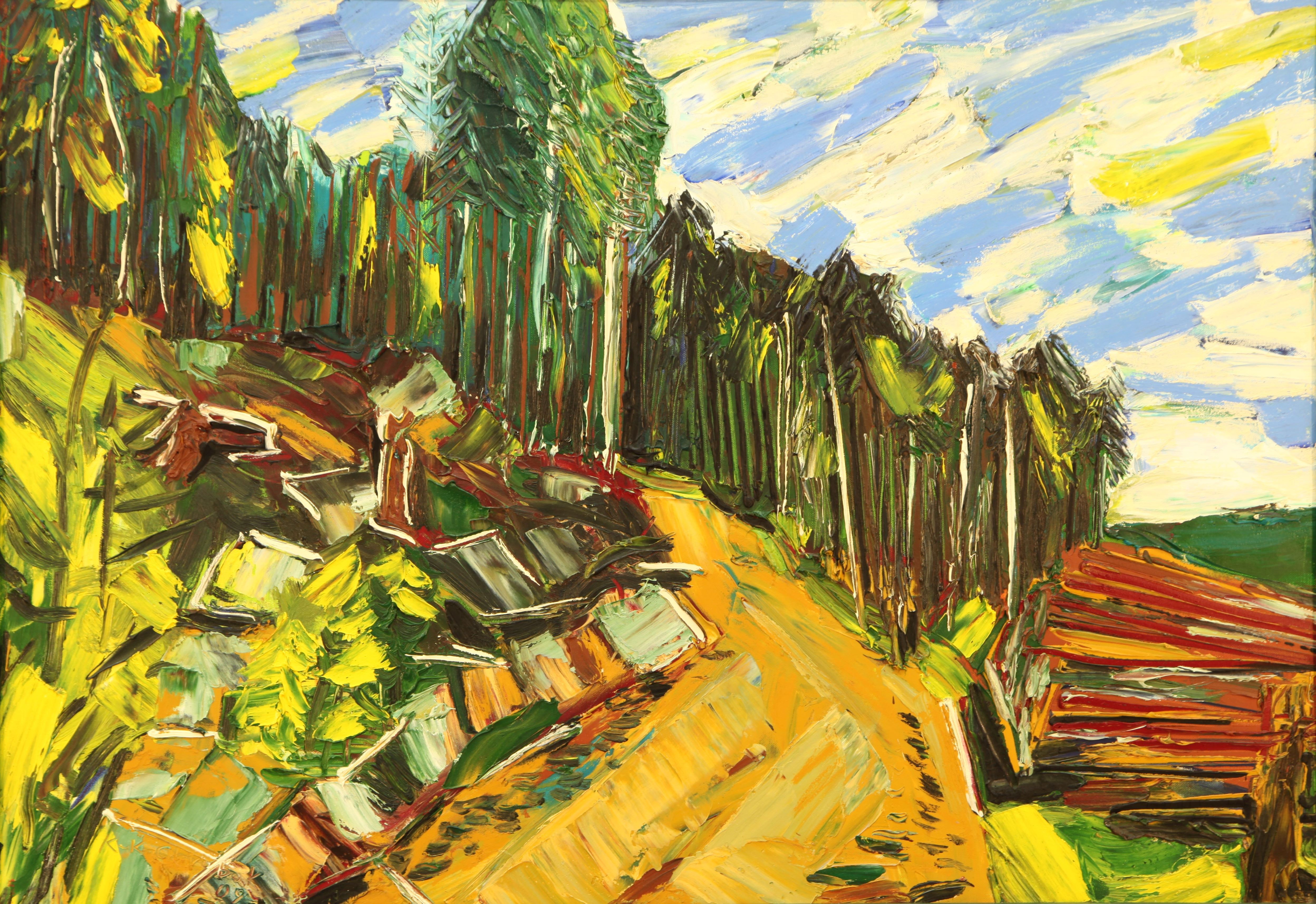 Karl-Karol Chrobok, Clouds over the forest Karl-Karol Chrobok, Clouds over the forest