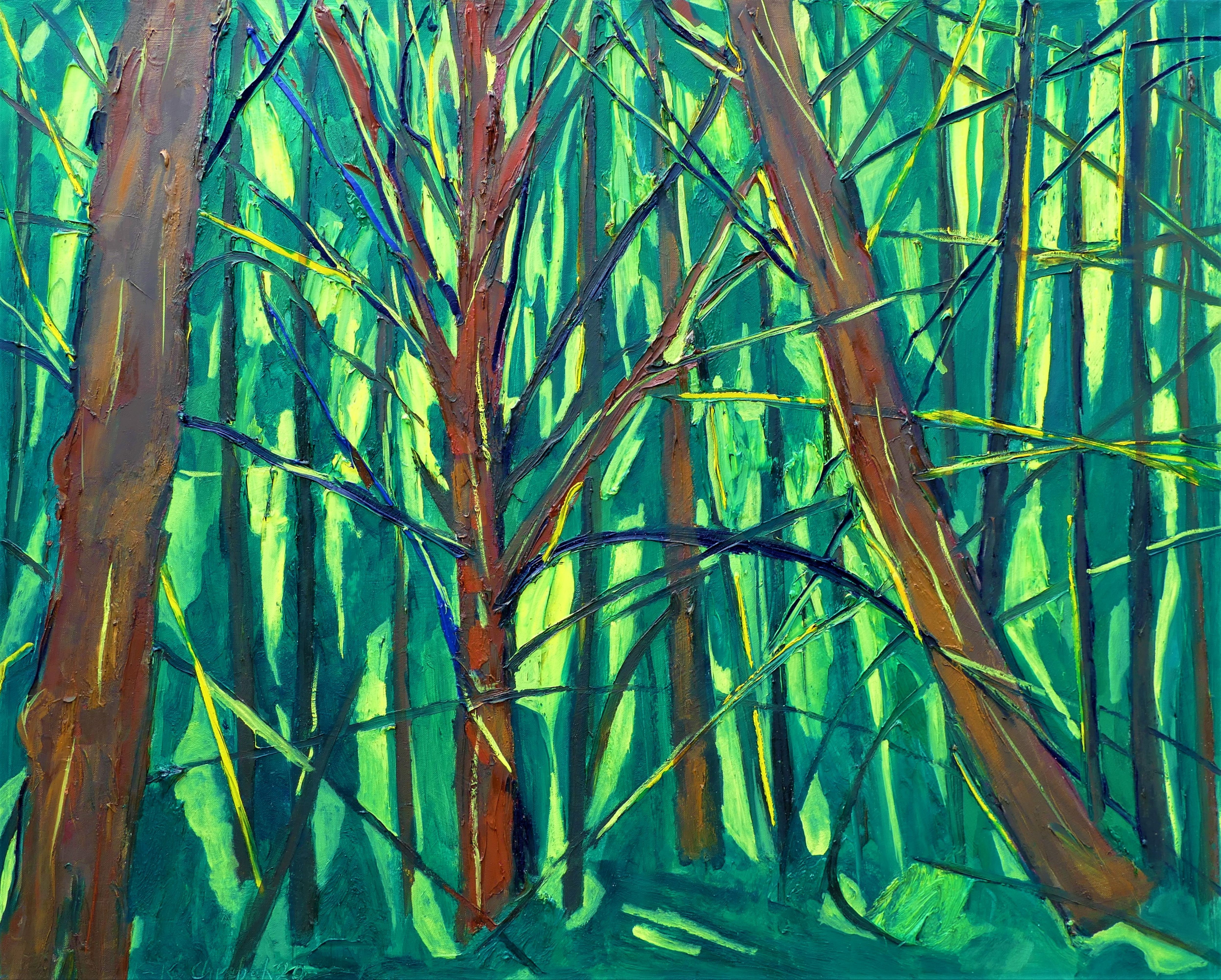 Karl-Karol Chrobok, Cubist forest Karl-Karol Chrobok, Cubist forest