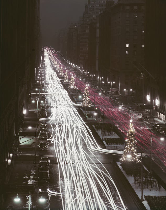Slim Aarons, Christmas Traffic Slim Aarons, Christmas Traffic