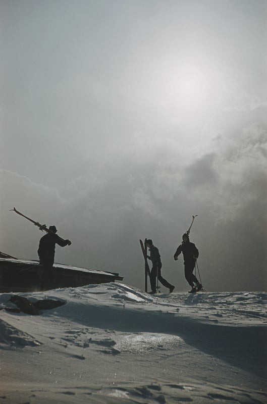 Slim Aarons, Cranmore Mountain Skiers Slim Aarons, Cranmore Mountain Skiers