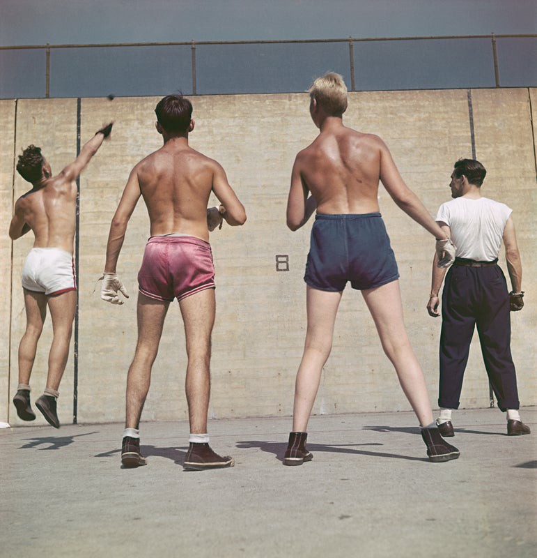 Slim Aarons, Handball In Central Park Slim Aarons, Handball In Central Park
