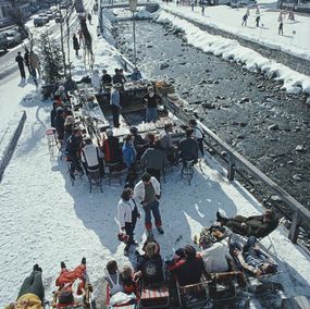 Photography, Ice Bar - Slim Aarons Limited Edition Estate Stamped Print, Slim Aarons