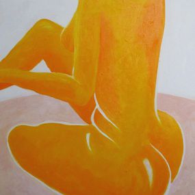 Painting, Nu jaune, Do Delaunay