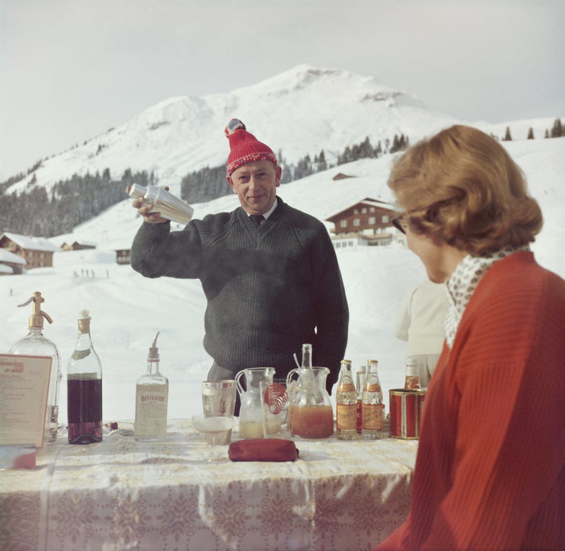 Slim Aarons, Lech ice bar Slim Aarons, Lech ice bar