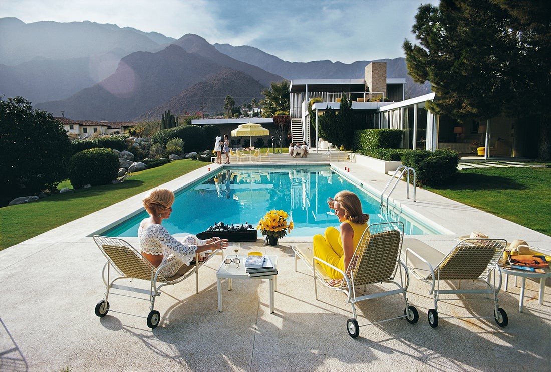 Slim Aarons, Poolside Pairs Slim Aarons, Poolside Pairs