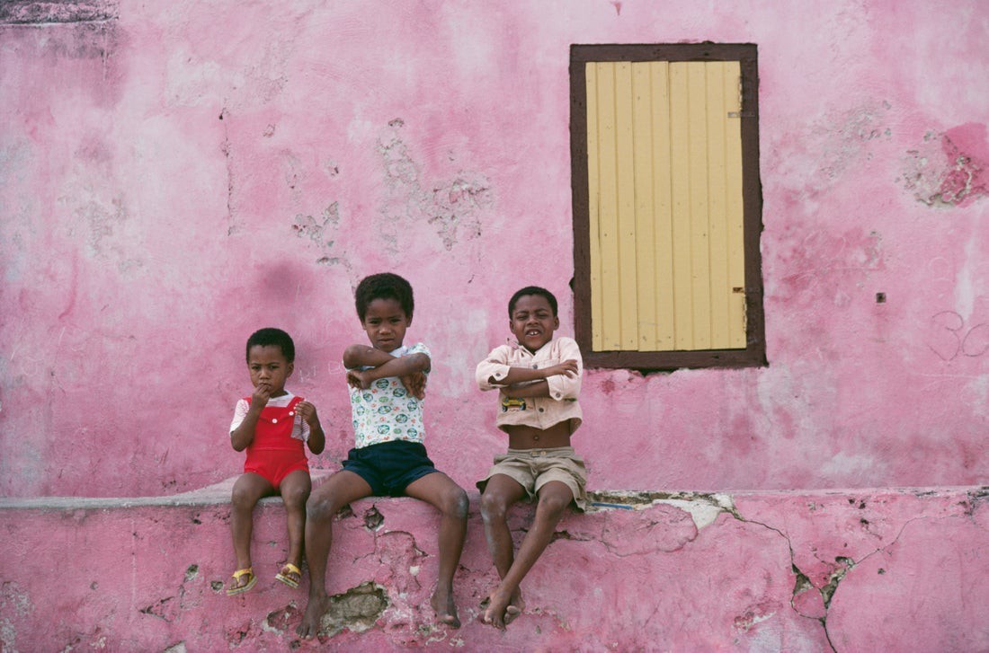 Slim Aarons, Curacao Children Slim Aarons, Curacao Children