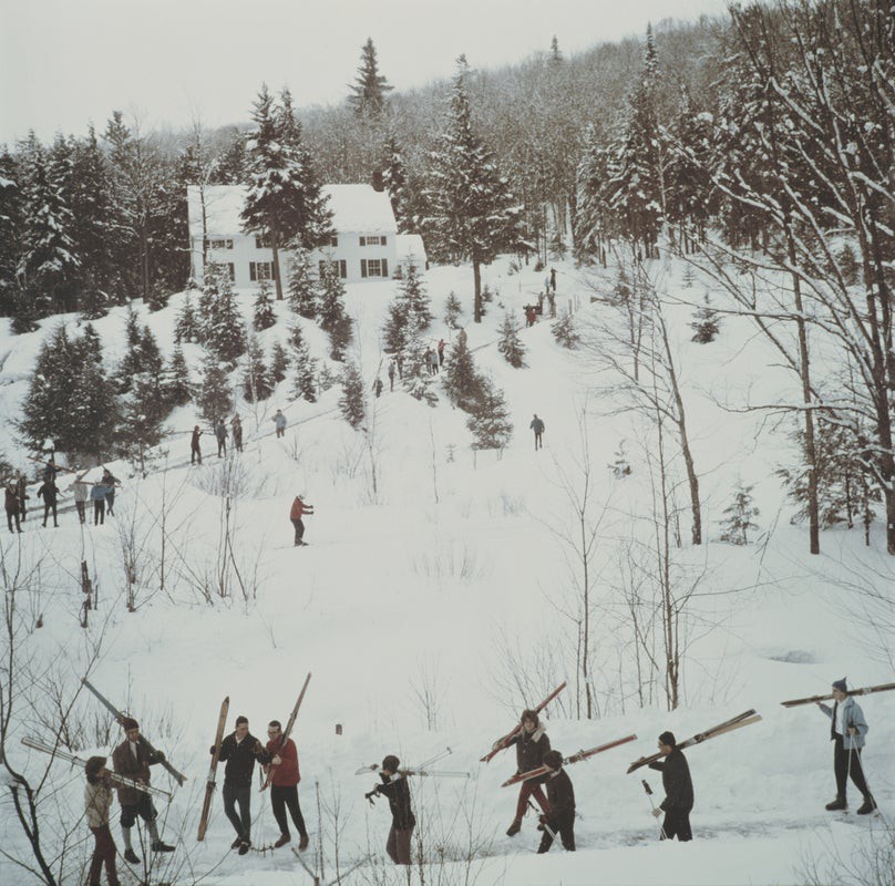 Slim Aarons, Vermont Winter Slim Aarons, Vermont Winter