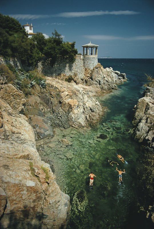 Slim Aarons, Swimming In Spain Slim Aarons, Swimming In Spain
