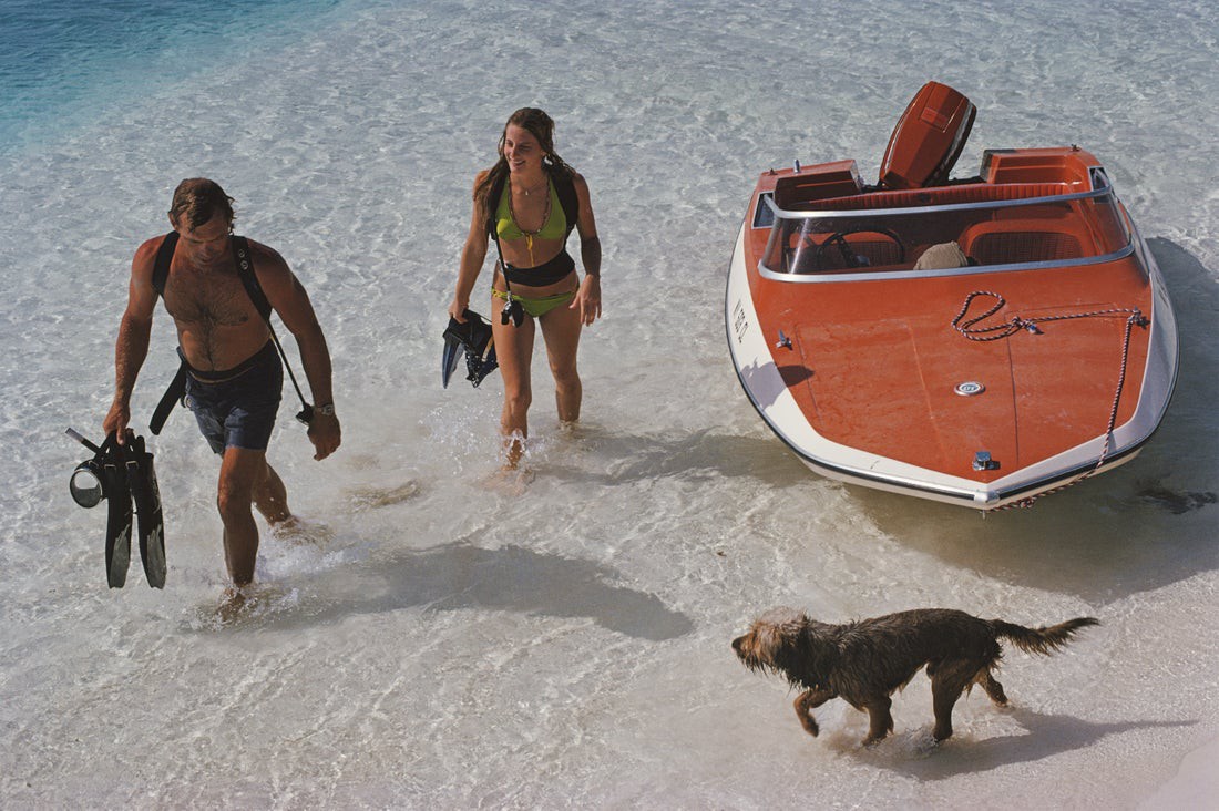 Slim Aarons, Snorkelling Holiday Slim Aarons, Snorkelling Holiday