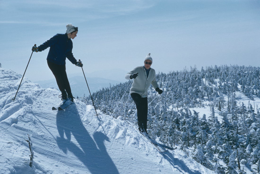 Slim Aarons, Skiers at Sugarbush Slim Aarons, Skiers at Sugarbush